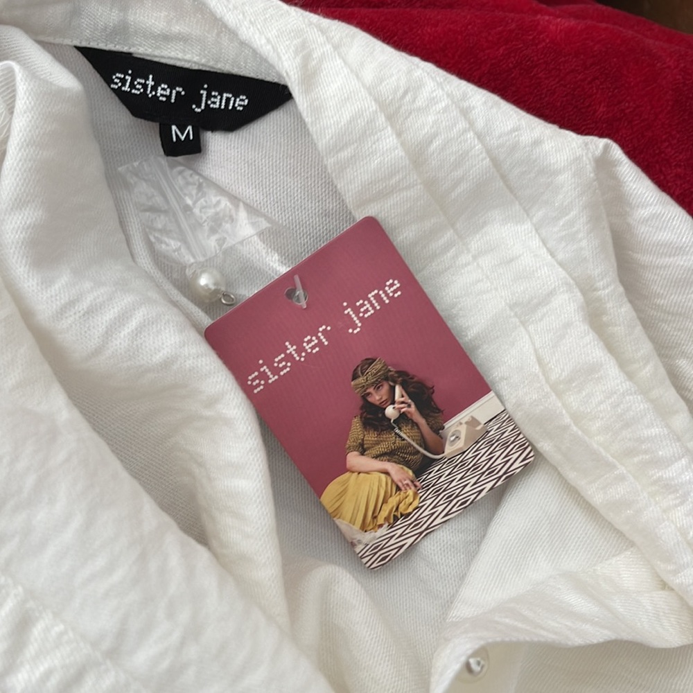 SISTER JANE | Honey Orchid Pintuck Blouse - Picture 3 of 8